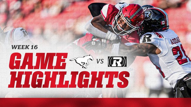 WEEK 16 FULL GAME HIGHLIGHTS | Calgary Stampeders vs Ottawa Redblacks | 19.09.26
