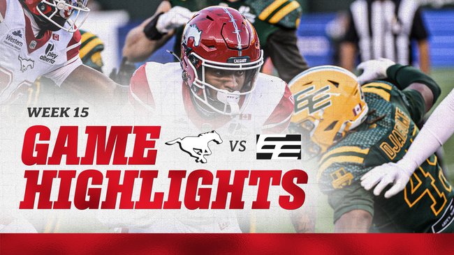 WEEK 15 FULL GAME HIGHLIGHTS | Calgary Stampeders vs Edmonton Elks | 12.09.26