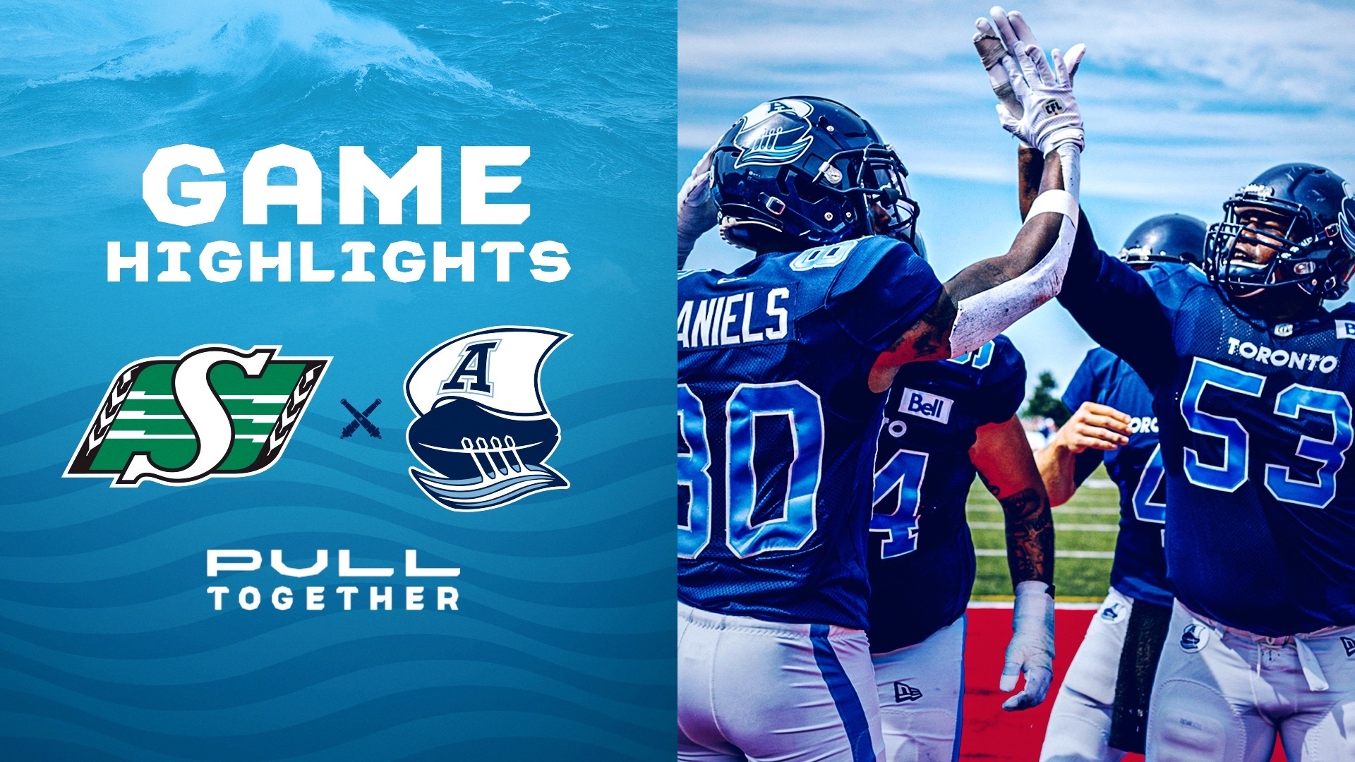 CFL Schedule: Argonauts vs Blue Bombers, Roughriders vs Lions