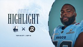 CFL Game Highlights | Week 15 Toronto at Ottawa, September 12, 2026