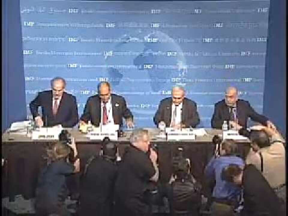 IMF Videos - Press Briefing: IMFC Chairman And IMF Managing Director