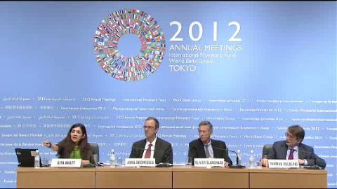 Press Conference - World Economic Outlook (WEO) Main Chapters, October 2012