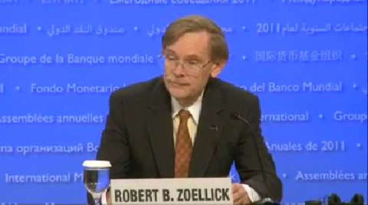 Press Briefing: World Bank Group President Robert B. Zoellick