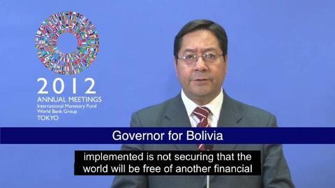 Statement by the Governor of Bolivia