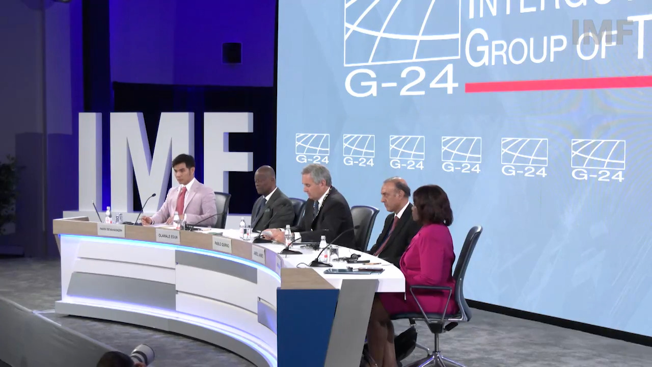 Chair: Candelaria Alvarez Moroni, First Vice-Chair: Olawale Edun, Second: Vice-Chair: Muhammad Aurangzeb, Director: Iyabo Masha