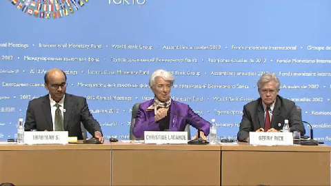 Chinese: Press Briefing: IMFC Chair Tharman Shanmugaratnam and IMF Managing Director Christine Lagarde