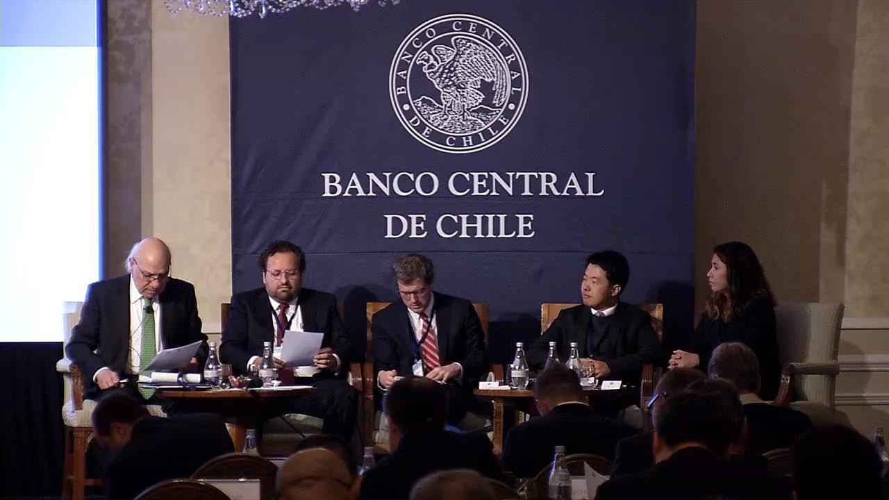 Chair: Vittorio Corbo (Private Consultant), Ricardo Reyes-Heroles (Federal Reserve Board) and Sebastian Claro (Pontifical Catholic University of Chile), Weicheng Lian (IMF)and Pamela Medina (University of Toronto Scarborough and Rotman School of Management)