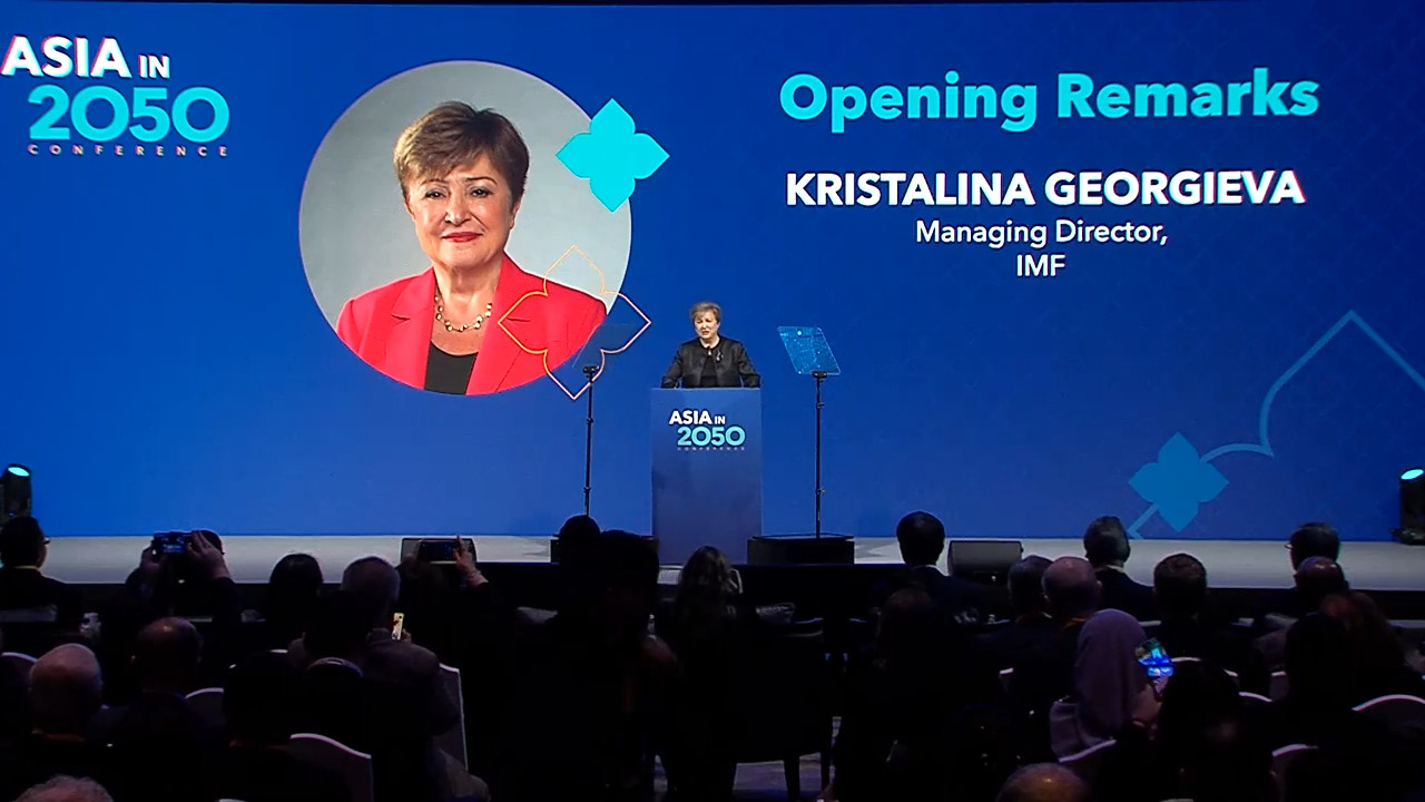 Asia in 2050 Conference Opening Remarks by Managing Director Georgieva