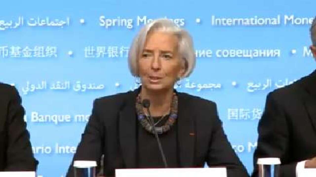 Arabic: Press Conference: IMF Managing Director