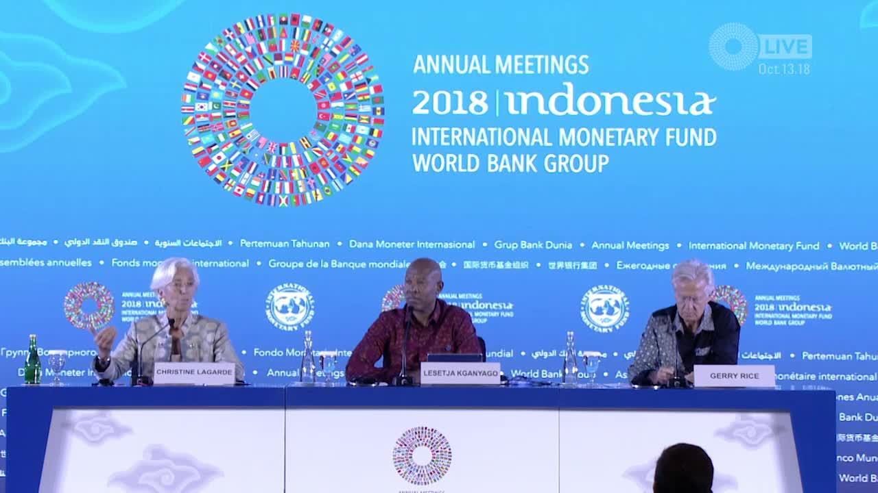 IMF Videos - Press Briefing: IMFC Chairman And Managing Director