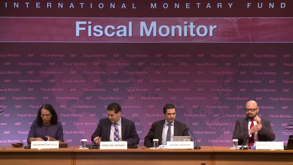 SPANISH: Press Briefing: Fiscal Monitor