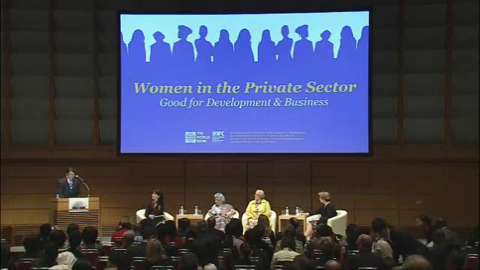 Program of Seminars: Women in the Private Sector: Good for Development and Business