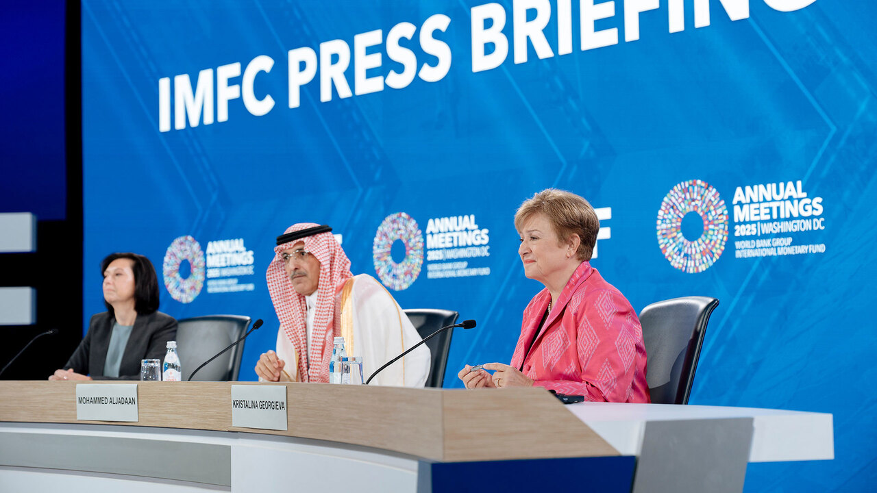 Speakers: Kristalina Georgieva, Mohammed Aljadaan, Moderator: Julie Kozack
