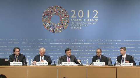 French: Press Conference - Global Financial Stability Report (GFSR) Main Chapters, Oct 2012