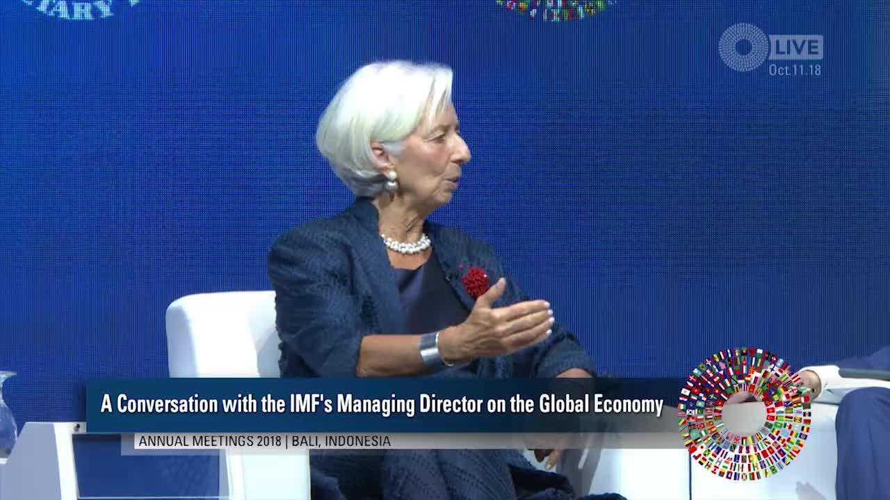 A Conversation with the IMF's Managing Director on the Global Economy