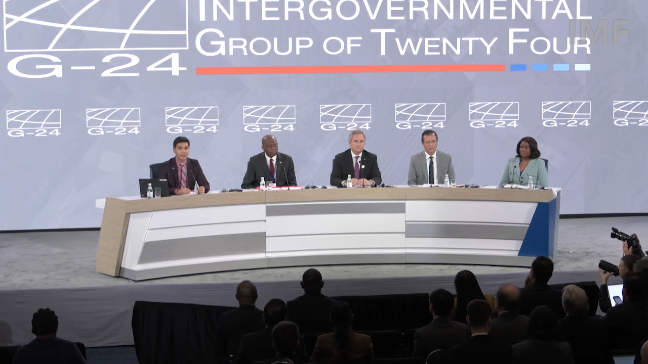 Chair: Pablo Quirno, First Vice-Chair: Olawale Edun, Second Vice-Chair: Jameel Ahmad, Director: Iyabo Masha, Moderator: Pavis Devahasadin