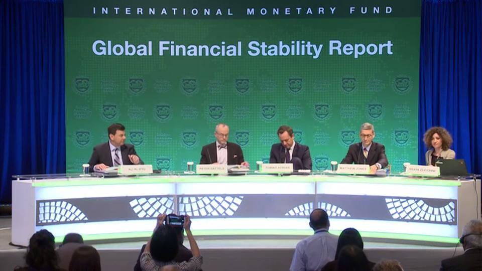 المؤتمر الصحفي:  تقرير الاستقرار المالي العالمي