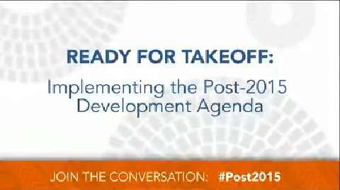 Seminar:  Ready for Takeoff: Implementing the Post-2015 Development Agenda