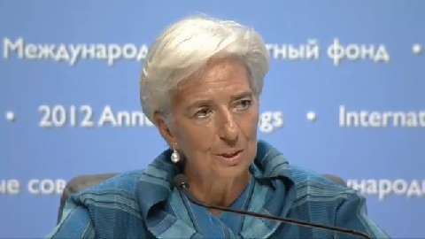 Arabic: Press Conference - IMF Managing Director Christine Lagarde
