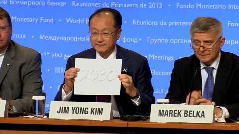 Jim Kim Calls Endorsement of Target to End Extreme Poverty a Historic Moment