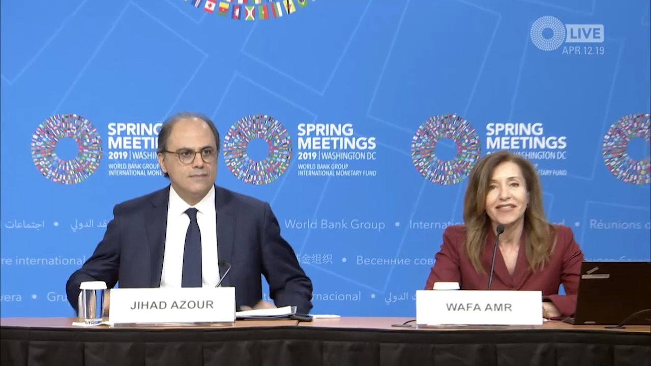 IMF Videos - Arabic - Press Briefing: Middle East And Central Asia ...