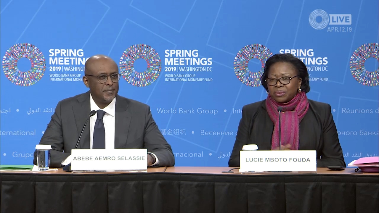 Press Briefing: Regional Economic Outlook: Sub-Saharan Africa,  April 2019