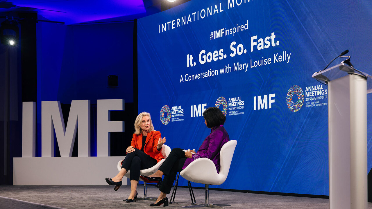 IMF Inspired: It. Goes. So. Fast. A conversation with Mary Louise Kelly