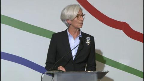 Alberto Arenas, Christine Lagarde