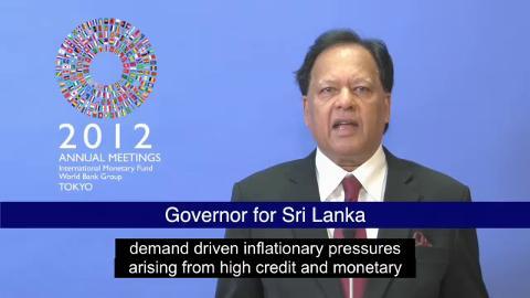 Statement by the Governor of Sri Lanka