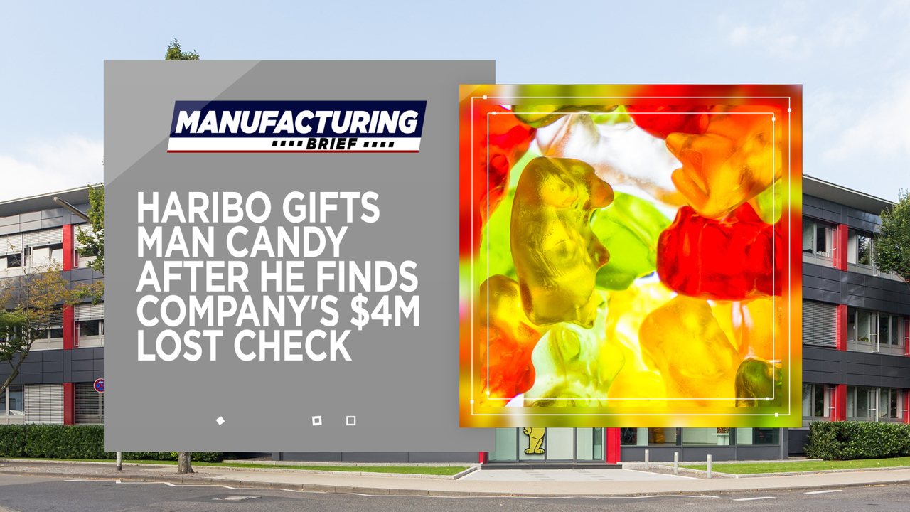 Haribo Rewards Man Who Found Its $4.8 Million Check with Candy