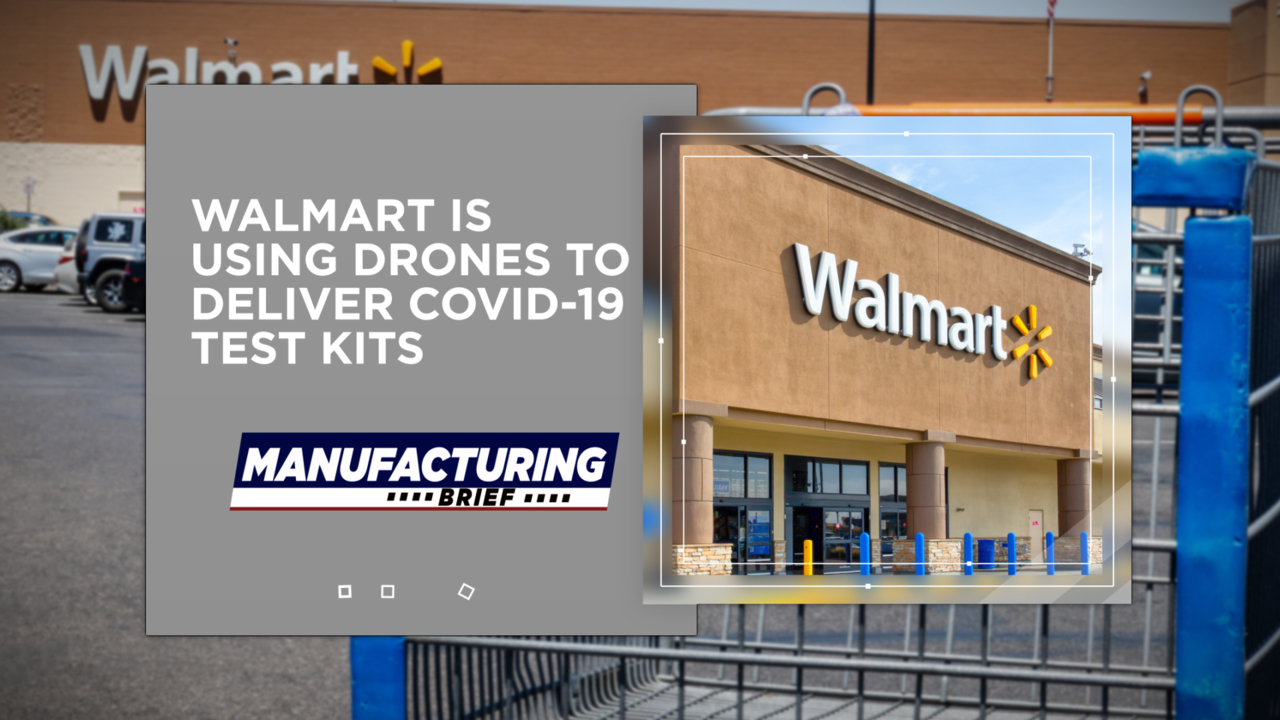 Walmart Delivering COVID-19 Tests Via Drone in North Las Vegas