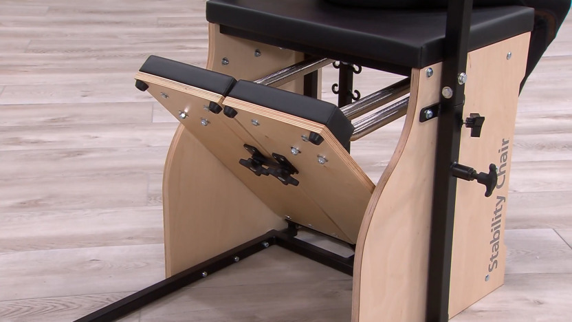 Split-Pedal Stability Chair™ (Jet Black) for Pilates