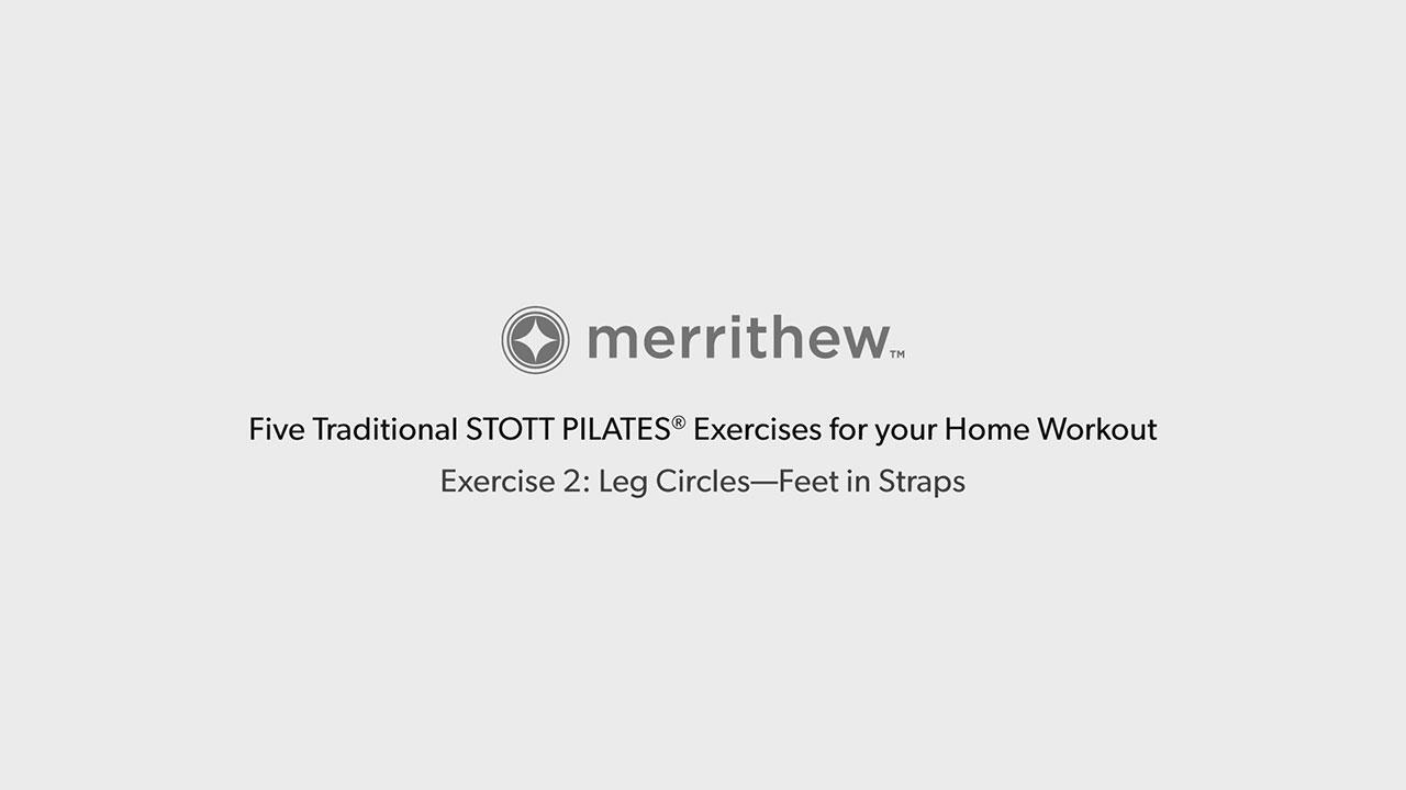 Pilates Exercises 5 - Feet in Straps 