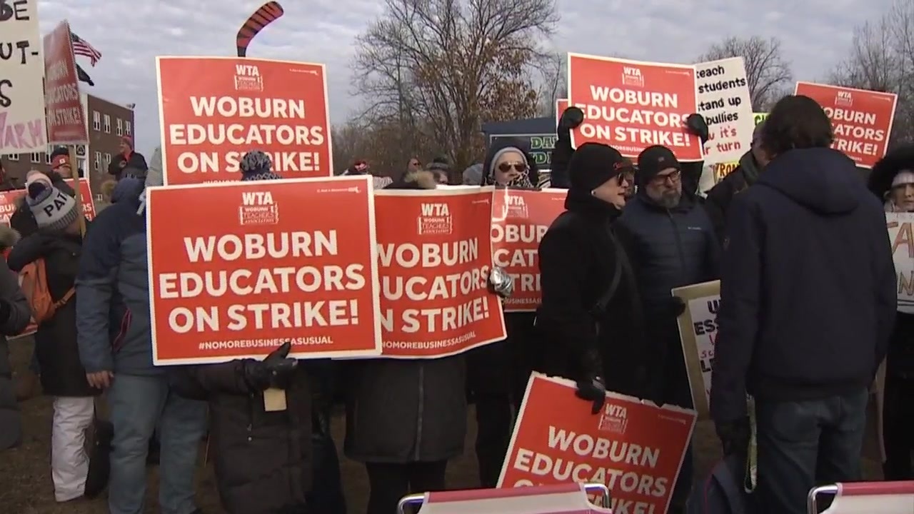 No school in Woburn for 5th day as teachers strike continues – Boston News,  Weather, Sports | WHDH 7News