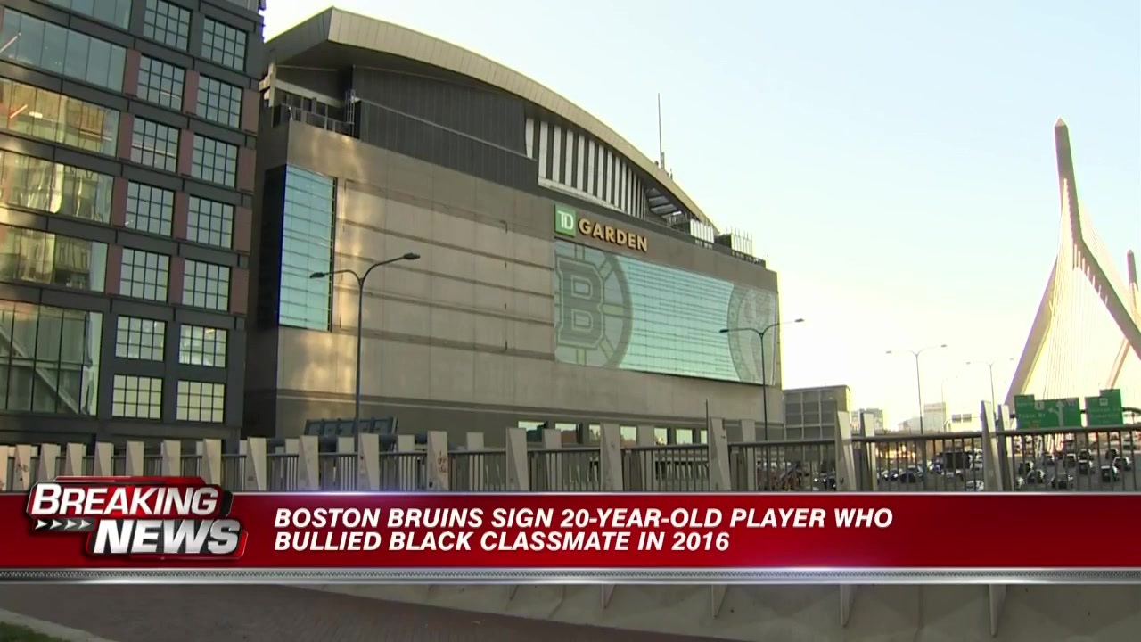 Boston Bruins sign prospect previously involved in bullying