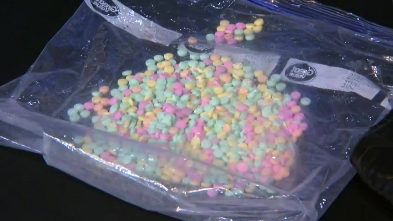 Rainbow fentanyl drug found in Charlotte looks like candy
