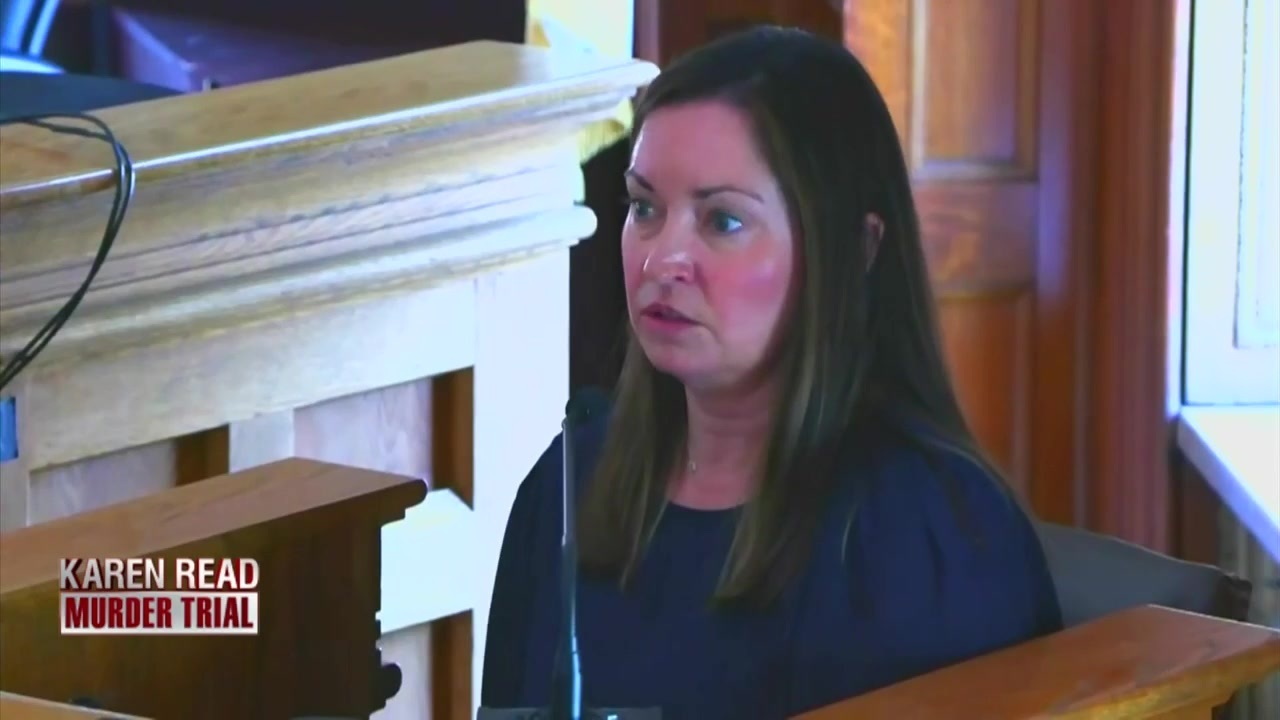 Jurors hear emotional testimony after tense cross examination of Jennifer  McCabe in Karen Read murder trial - Boston News, Weather, Sports | WHDH  7News