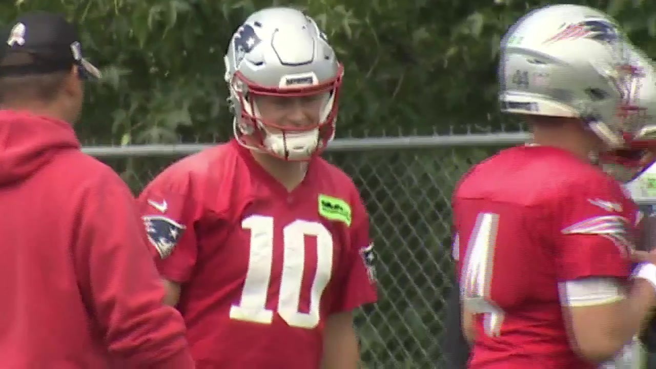 Patriots QB Mac Jones returns to practice after illness