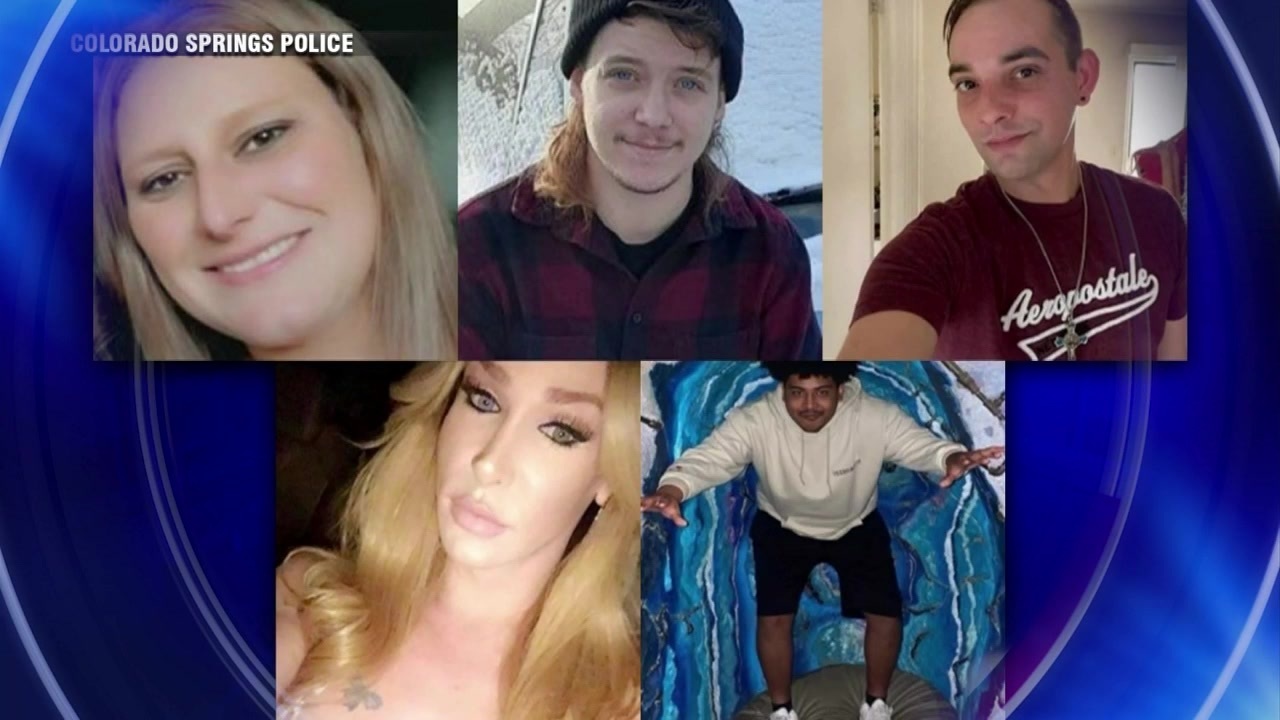 Police have identified the 5 people killed in Colorado Springs LGBTQ club shooting