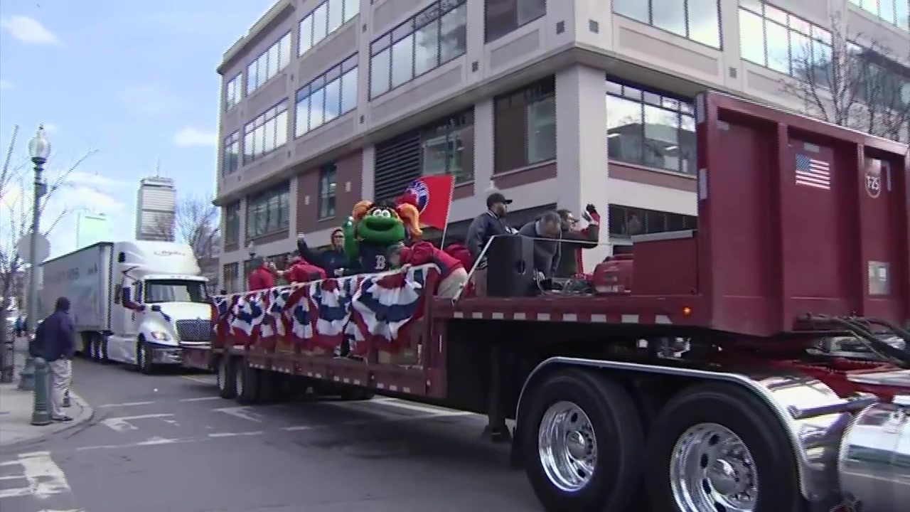 Truck Day at Fenway Park