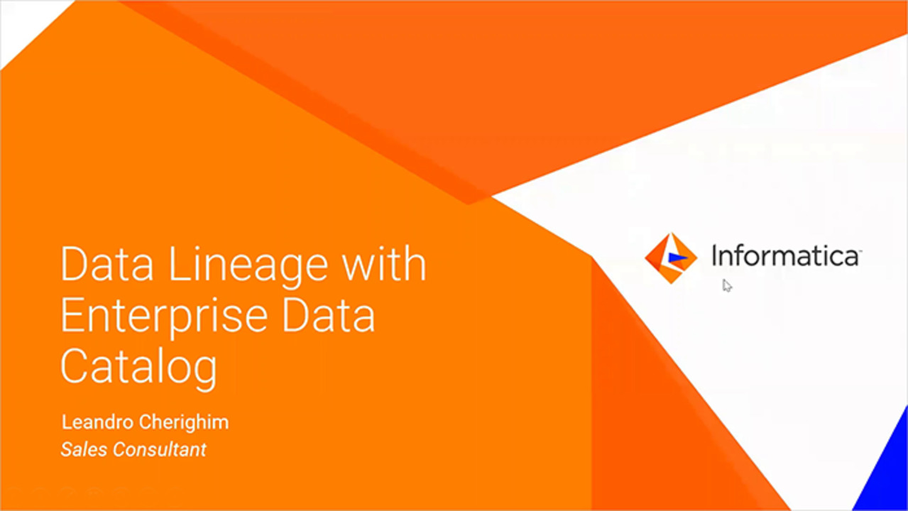 EDC Advanced Scanner Demo Informatica Videos Informatica US