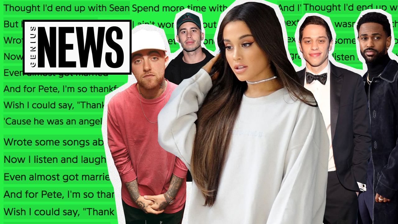 Ariana Grande References Mac Miller Pete Davidson In Self