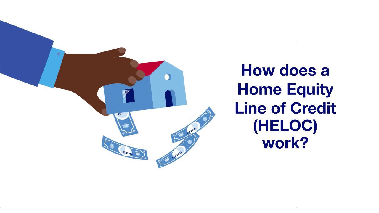 How does a home equity line of credit work