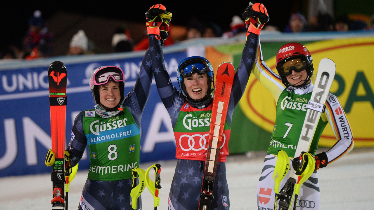 Mikaela Shiffrin - WIN #80 - Slalom - Semmering World Cup 2022 ...