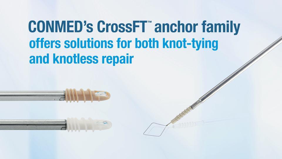 CrossFT® Suture Anchor Family - Product Video