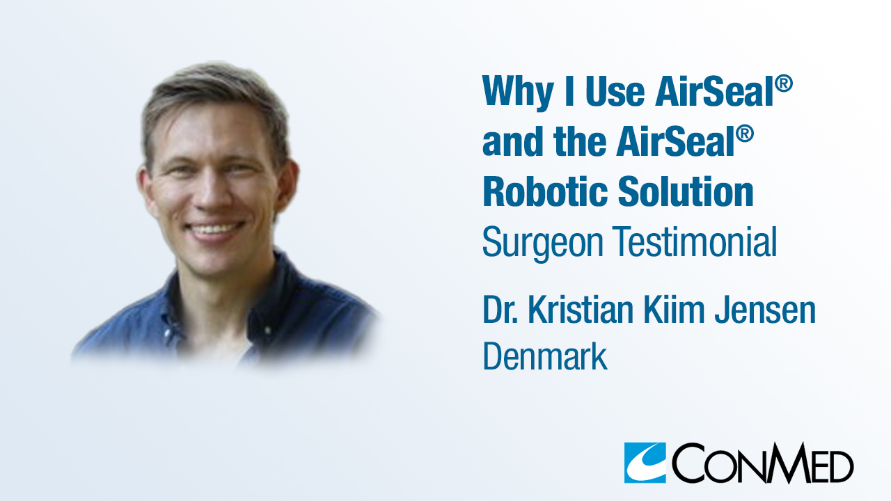 Dr. Jensen Testimonial - Why I Use AirSeal® and the AirSeal® Robotic Solution