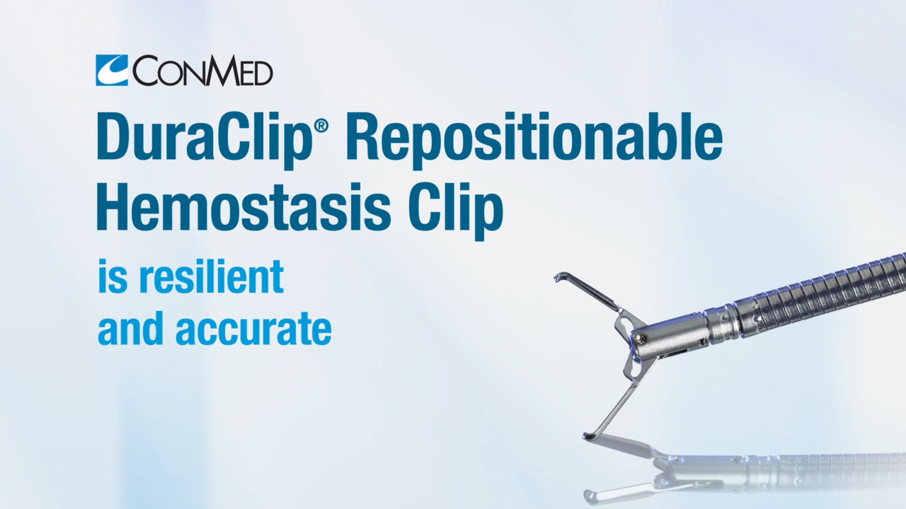 DuraClip® Repositionable Hemostasis Clip - Product Video