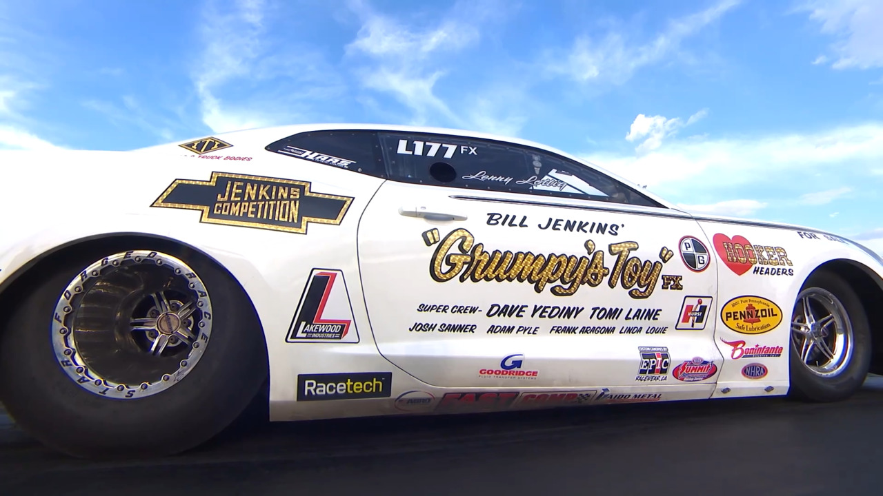 Lenny Lottig drives Jenkins tribute car to popular Reading FX win