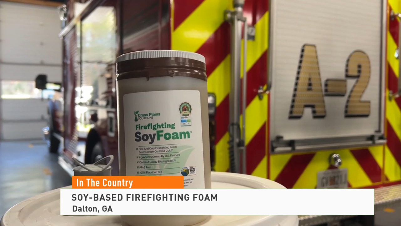 First Soy-based Fire Suppressant Hits the Market