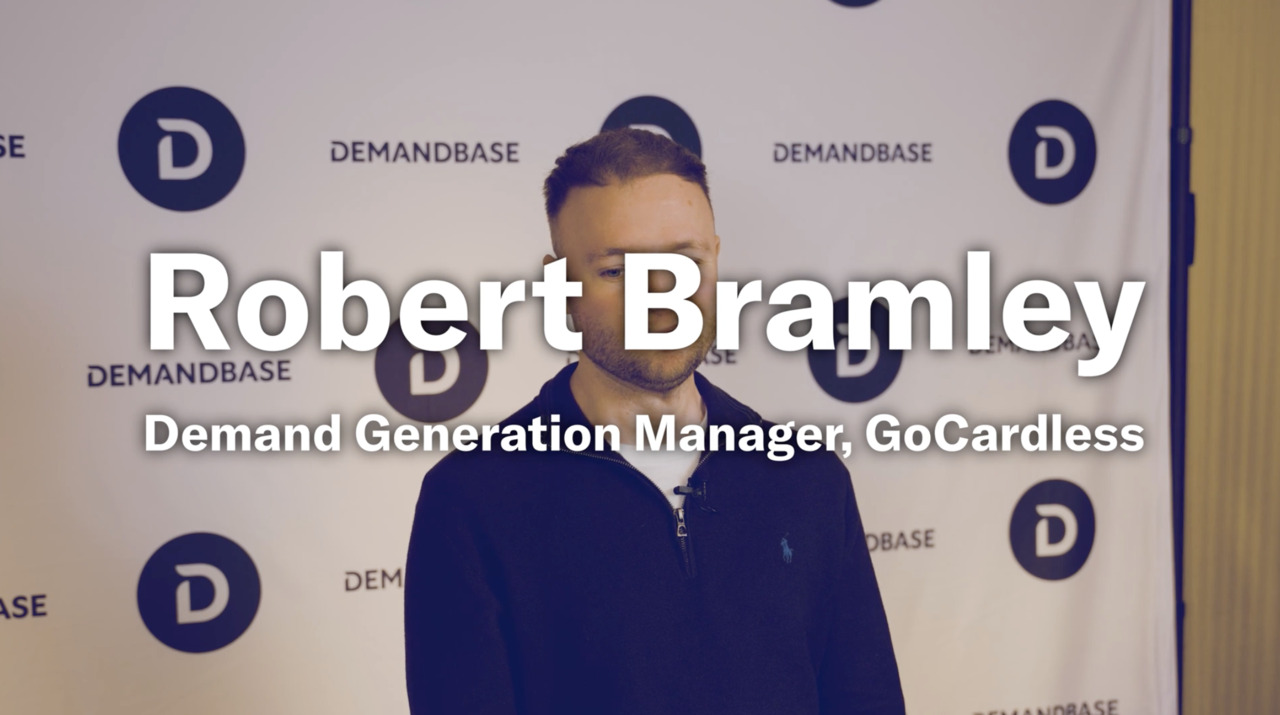 GoCardless - Customer Success Story (Robert Bramley - Demand Generation Manager for the UK & Ireland)